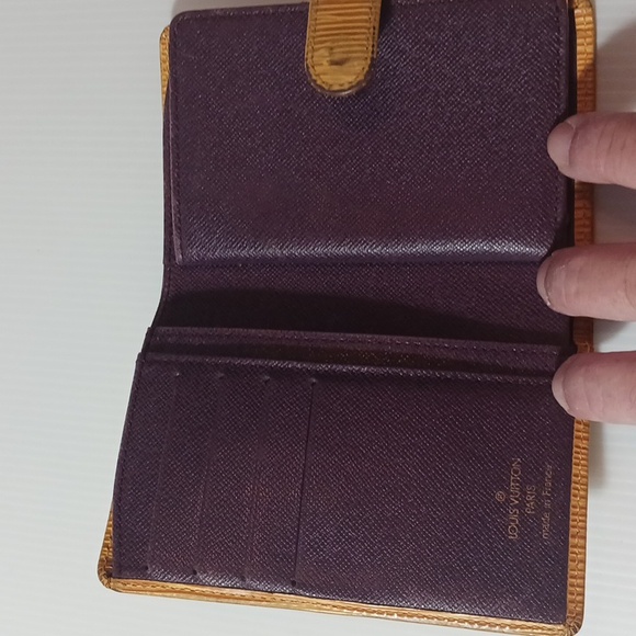 Louis Vuitton Yellow Epi Leather Wallet - Picture 3 of 12